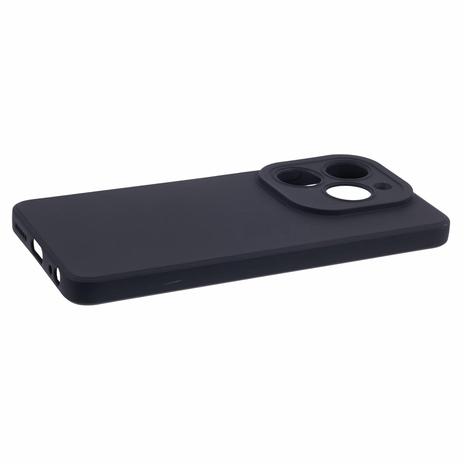 For Transsion Tecno Spark 20 TPU Phone Case Precise Lens Protection Anti-drop - Black For Transsion Tecno Spark 20 TPU Phone Case Precise Lens Protection Anti-drop - Black